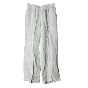 Karyn Seo Linen Wide Leg Pants